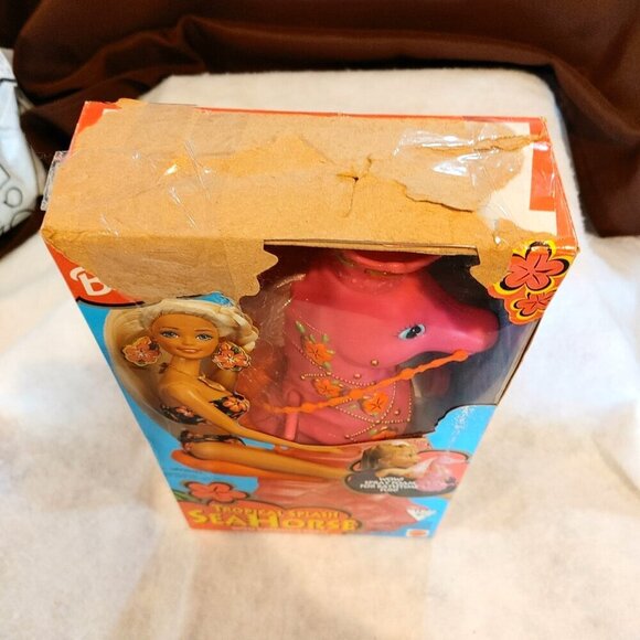 Mattel Barbie Tropical Splash Sea Horse Bathtime Foam Doll (1994) - Picture 5 of 6